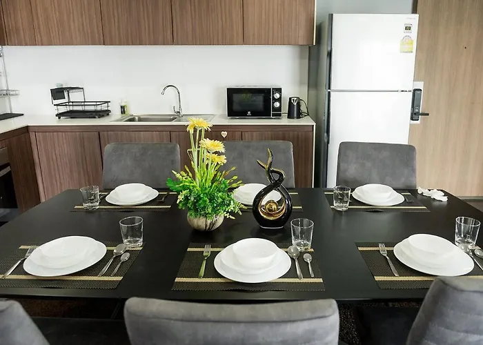 Delux Modern 3br - 1 Min To Thong Lor Bts 曼谷