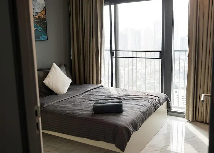 Delux Modern 3br - 1 Min To Thong Lor Bts 公寓 曼谷