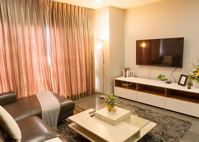 公寓 Delux Modern 3br - 1 Min To Thong Lor Bts 曼谷
