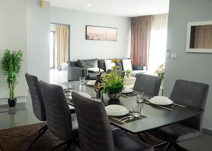 Delux Modern 3br - 1 Min To Thong Lor Bts 曼谷