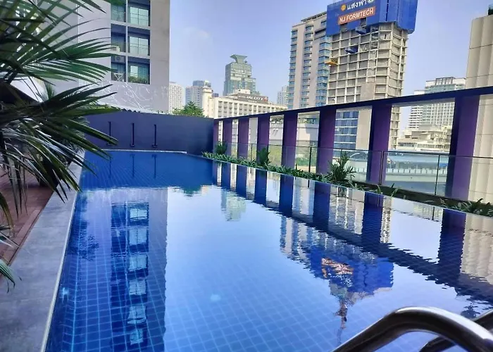 Delux Modern 3br - 1 Min To Thong Lor Bts 公寓 曼谷