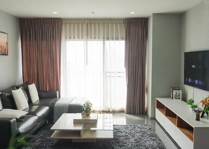 Delux Modern 3br - 1 Min To Thong Lor Bts 公寓 曼谷